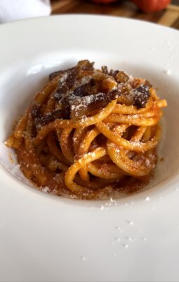 bucatini all'amatriciana