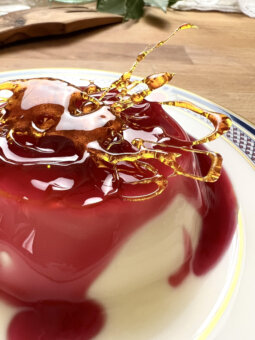 panna cotta alla melagrana