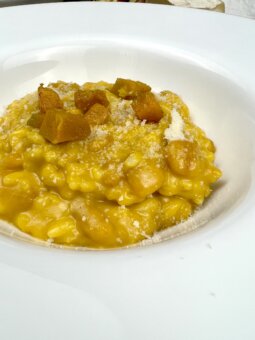 Risotto zucca e taleggio