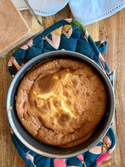 Torta al mascarpone con mele