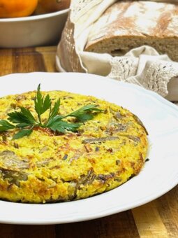 frittata di carciofi