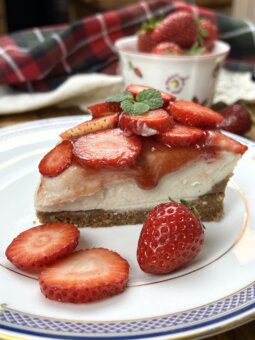 cheesecake vegano