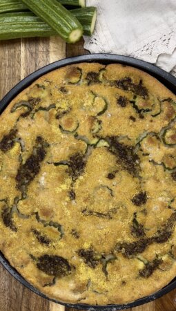 Schiacciata di zucchine